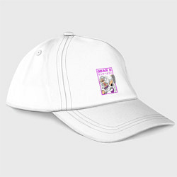 Бейсболка One piece - gear 5 белый, цвет: белый