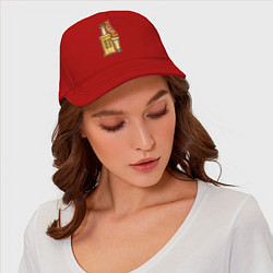 Бейсболка Текила с лаймом, цвет: красный — фото 2