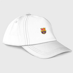 Бейсболка Barcelona fc sport, цвет: белый