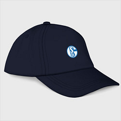 Бейсболка Schalke 04 fc club, цвет: тёмно-синий