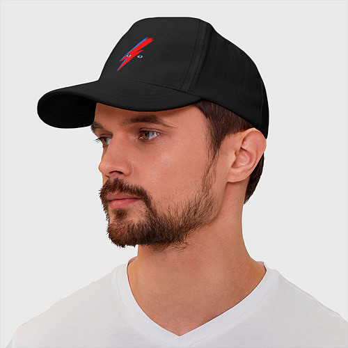 Бейсболка Bowie / Черный – фото 2