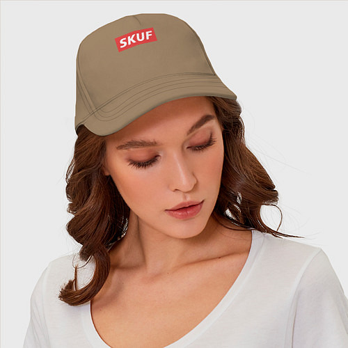 Бейсболка Trend - Skuf / Миндальный – фото 4