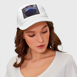 Бейсболка Злобокусь, цвет: белый — фото 2