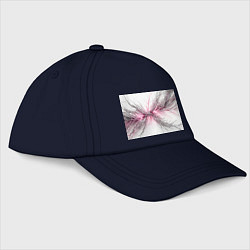 Бейсболка Электрическое сплетение, цвет: тёмно-синий