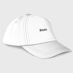 Бейсболка Смоленск - мем, цвет: белый