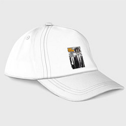 Бейсболка Jules Winnfield-Bender and Vincent Vega - Pulp Fic, цвет: белый