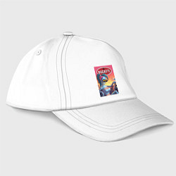 Бейсболка Чувиха Бендера на модном точиле, цвет: белый