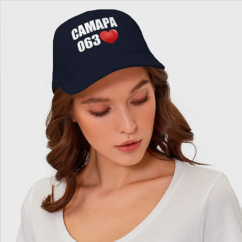 Бейсболка Самара 063 / Тёмно-синий – фото 4
