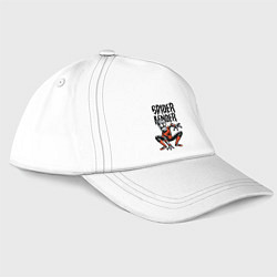 Бейсболка Spider Bender - meme, цвет: белый