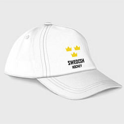Бейсболка Swedish Hockey, цвет: белый