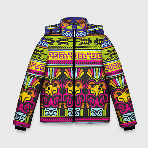 Зимняя куртка для мальчика Мексика / 3D-Черный – фото 1