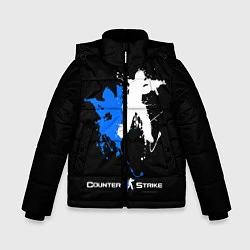 Куртка зимняя для мальчика Counter-Strike Spray, цвет: 3D-черный