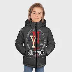 Куртка зимняя для мальчика Team t-shirt 16, цвет: 3D-черный — фото 2