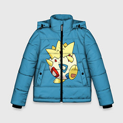 Куртка зимняя для мальчика Тогепи, цвет: 3D-черный