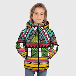 Куртка зимняя для мальчика Зимбабве, цвет: 3D-черный — фото 2