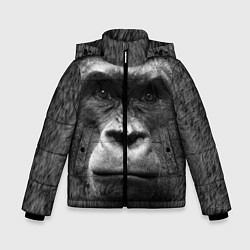 Куртка зимняя для мальчика Взгляд, цвет: 3D-черный