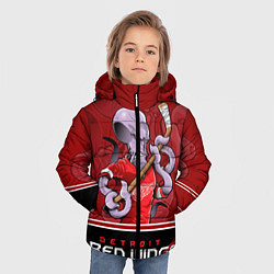 Куртка зимняя для мальчика Detroit Red Wings, цвет: 3D-красный — фото 2