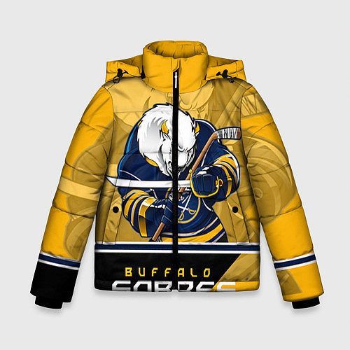 Зимняя куртка для мальчика Buffalo Sabres / 3D-Черный – фото 1