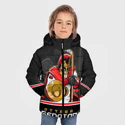 Куртка зимняя для мальчика Ottawa Senators, цвет: 3D-светло-серый — фото 2