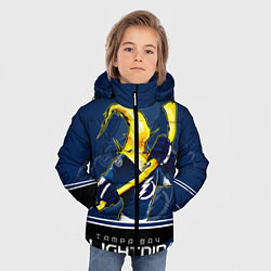 Куртка зимняя для мальчика Bay Lightning, цвет: 3D-черный — фото 2