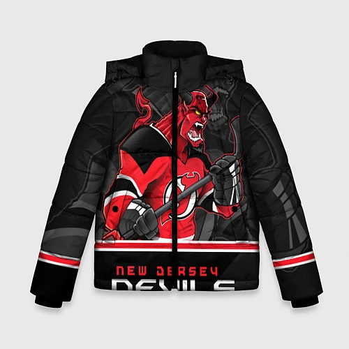 Зимняя куртка для мальчика New Jersey Devils / 3D-Черный – фото 1