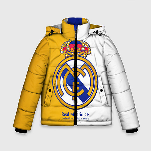 Зимняя куртка для мальчика Real Madrid CF / 3D-Черный – фото 1