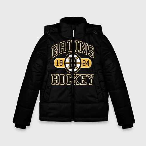 Зимняя куртка для мальчика Boston Bruins: Est.1924 / 3D-Черный – фото 1