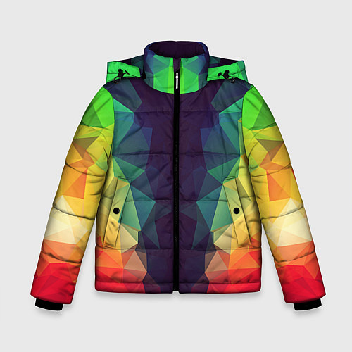 Зимняя куртка для мальчика Grazy Poly VPPDGryphon / 3D-Черный – фото 1