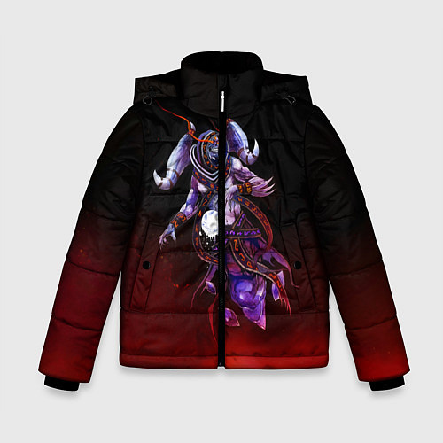 Зимняя куртка для мальчика Symbols / 3D-Черный – фото 1
