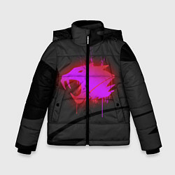 Куртка зимняя для мальчика CS:GO: iBUYPOWER Black Сollection, цвет: 3D-красный