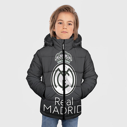 Зимняя куртка для мальчика Real Madrid / 3D-Красный – фото 3