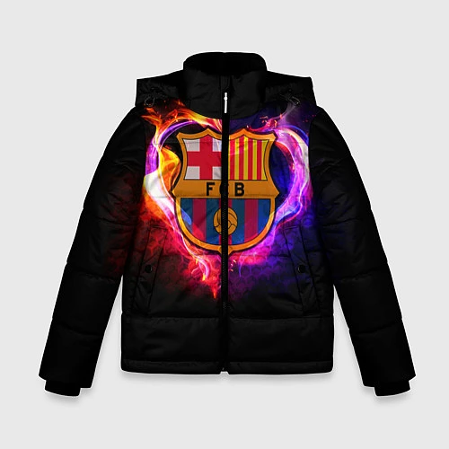 Зимняя куртка для мальчика Barcelona7 / 3D-Черный – фото 1