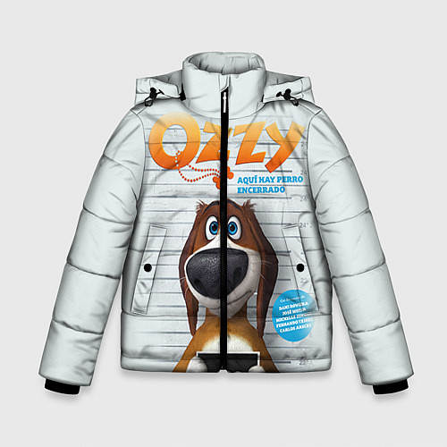 Зимняя куртка для мальчика Ozzy Dog / 3D-Черный – фото 1