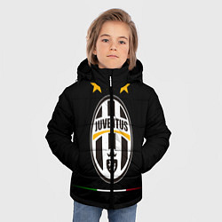 Куртка зимняя для мальчика Juventus: 3 stars, цвет: 3D-черный — фото 2