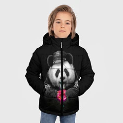 Куртка зимняя для мальчика Donut Panda, цвет: 3D-красный — фото 2