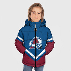 Куртка зимняя для мальчика NHL: Colorado Avalanche, цвет: 3D-светло-серый — фото 2