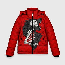 Куртка зимняя для мальчика Wolf Rage, цвет: 3D-светло-серый