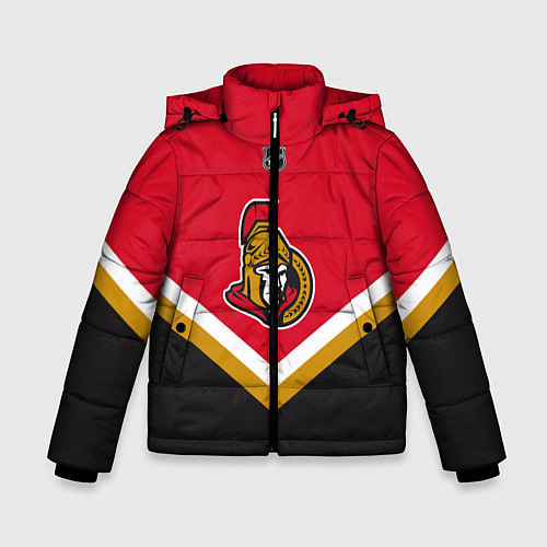 Зимняя куртка для мальчика NHL: Ottawa Senators / 3D-Черный – фото 1