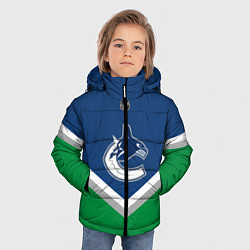 Куртка зимняя для мальчика NHL: Vancouver Canucks, цвет: 3D-светло-серый — фото 2
