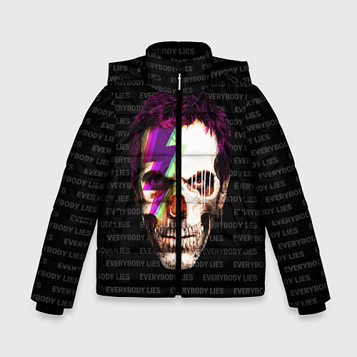 Зимняя куртка для мальчика Dr. Dead House / 3D-Черный – фото 1