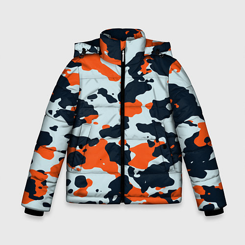 Зимняя куртка для мальчика CS:GO Asiimov Camouflage / 3D-Черный – фото 1