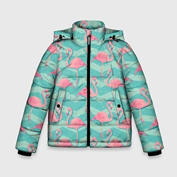 Зимняя куртка для мальчика Flamingo Pattern