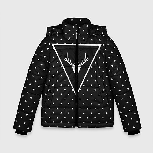 Зимняя куртка для мальчика Hipster Wonderland / 3D-Черный – фото 1