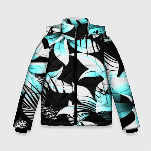Зимняя куртка для мальчика Tropica / 3D-Черный – фото 1