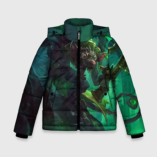 Зимняя куртка для мальчика Twitch / 3D-Черный – фото 1