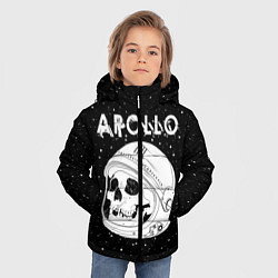 Куртка зимняя для мальчика Apollo, цвет: 3D-черный — фото 2