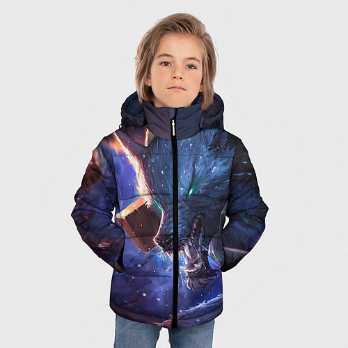 Зимняя куртка для мальчика Warwick / 3D-Красный – фото 3