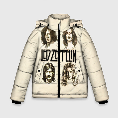 Зимняя куртка для мальчика Led Zeppelin Guys / 3D-Черный – фото 1