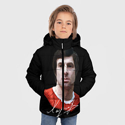 Куртка зимняя для мальчика Харламов, цвет: 3D-светло-серый — фото 2