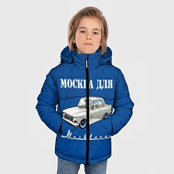 Куртка зимняя для мальчика Москва для москвичей, цвет: 3D-черный — фото 2
